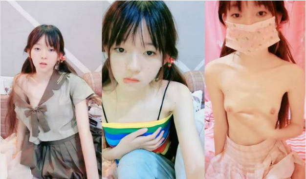 非常可爱瘦瘦的贫乳萝莉 被男友操得想要暂停 叫床声音也很可爱 让人想暴力操死她 可能太瘦了身体吃不消啊}