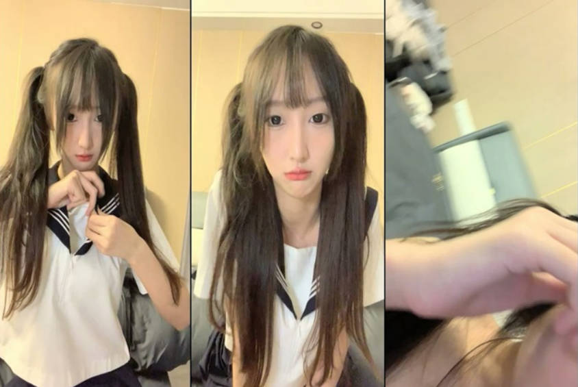 【泡泡咕】极品小仙女 三点尽露 嘟嘴卖萌 乖巧甜美 JK短裙下黑丝诱惑 蜂腰翘臀大长腿 人间尤物不可错过}