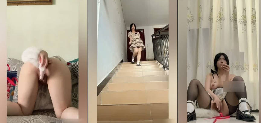 青岛高颜值反差母狗【胡雯欣】06年嫩妹，耐不住寂寞，被金主网调，各种淫态非常母狗}