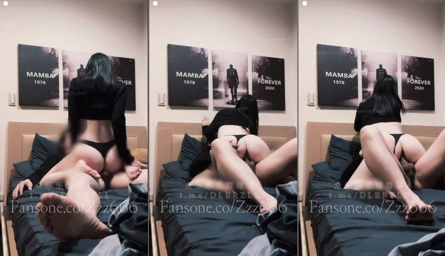 专攻高颜值网红台湾泡良大神「郑原创」FO私拍，气质D奶美尻嫩妹，色欲调情，水声超大，最后被干趴瘫软在床上}